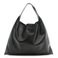 Silky Calfskin Large Hop Black