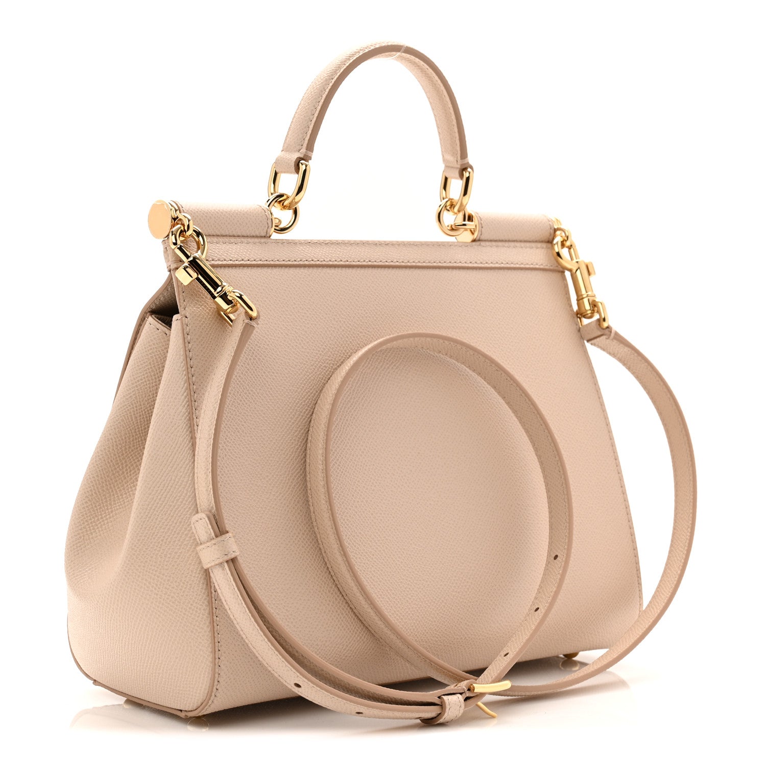 Dauphine Medium Miss Sicily Satchel Rose Carne