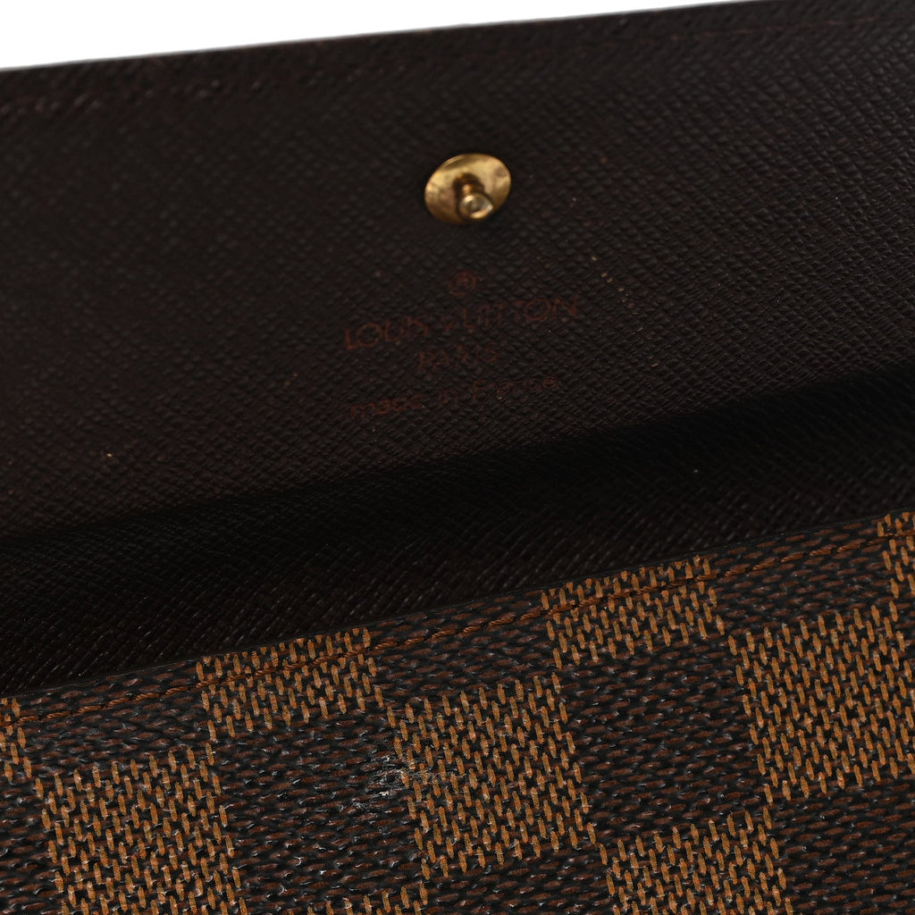 Damier Ebene Porte Tresor International Wallet