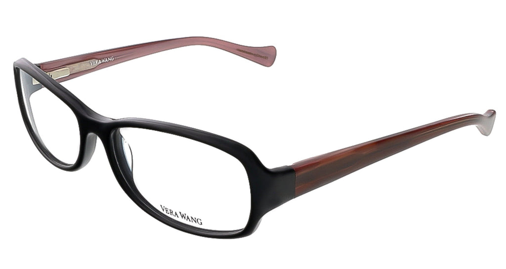 Vera Wang Black Rectangular VE 16 BK 54 Eyeglasses