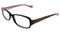 Vera Wang Black Rectangular VE 16 BK 54 Eyeglasses