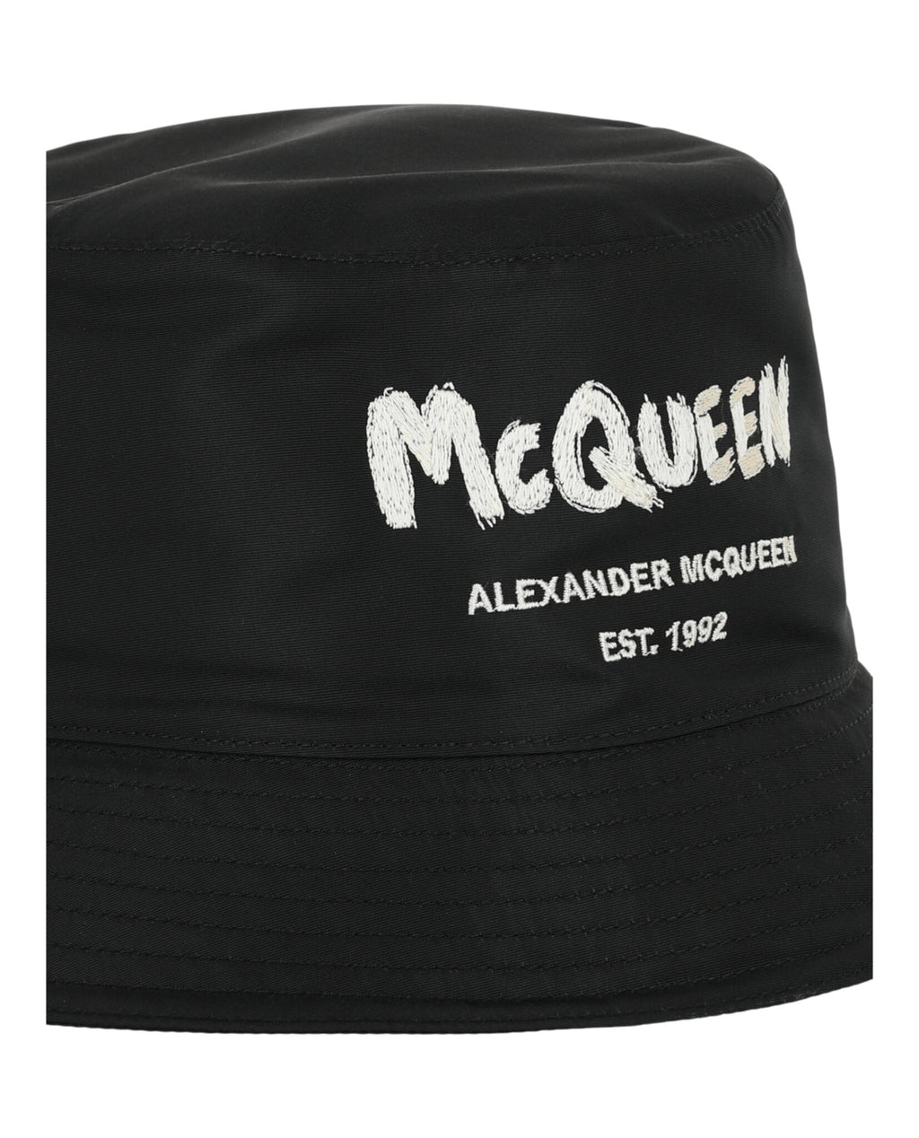 Alexander McQueen Mens Graffiti Bucket Hat