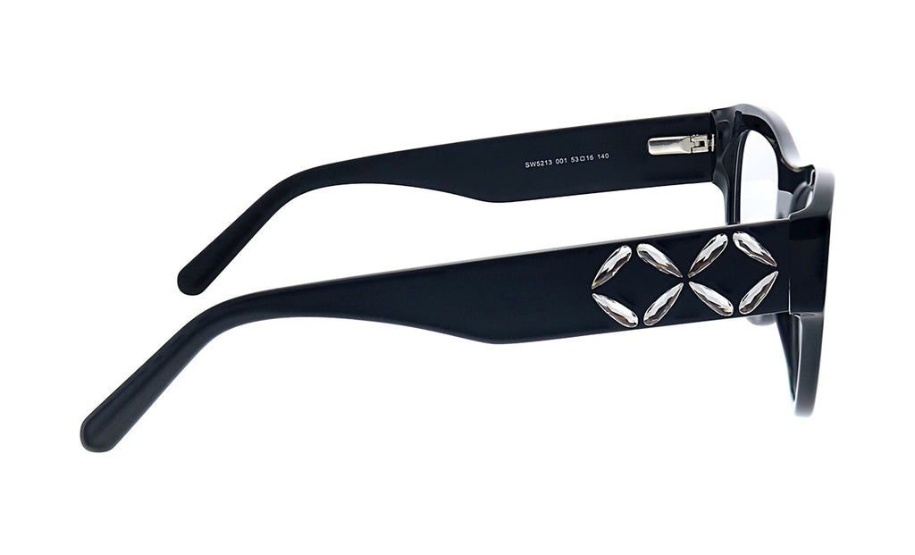 SK 5213 001 53mm Womens Square Eyeglasses