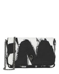 Alexander McQueen Womens Small Graffiti Skull Shoulder Bag