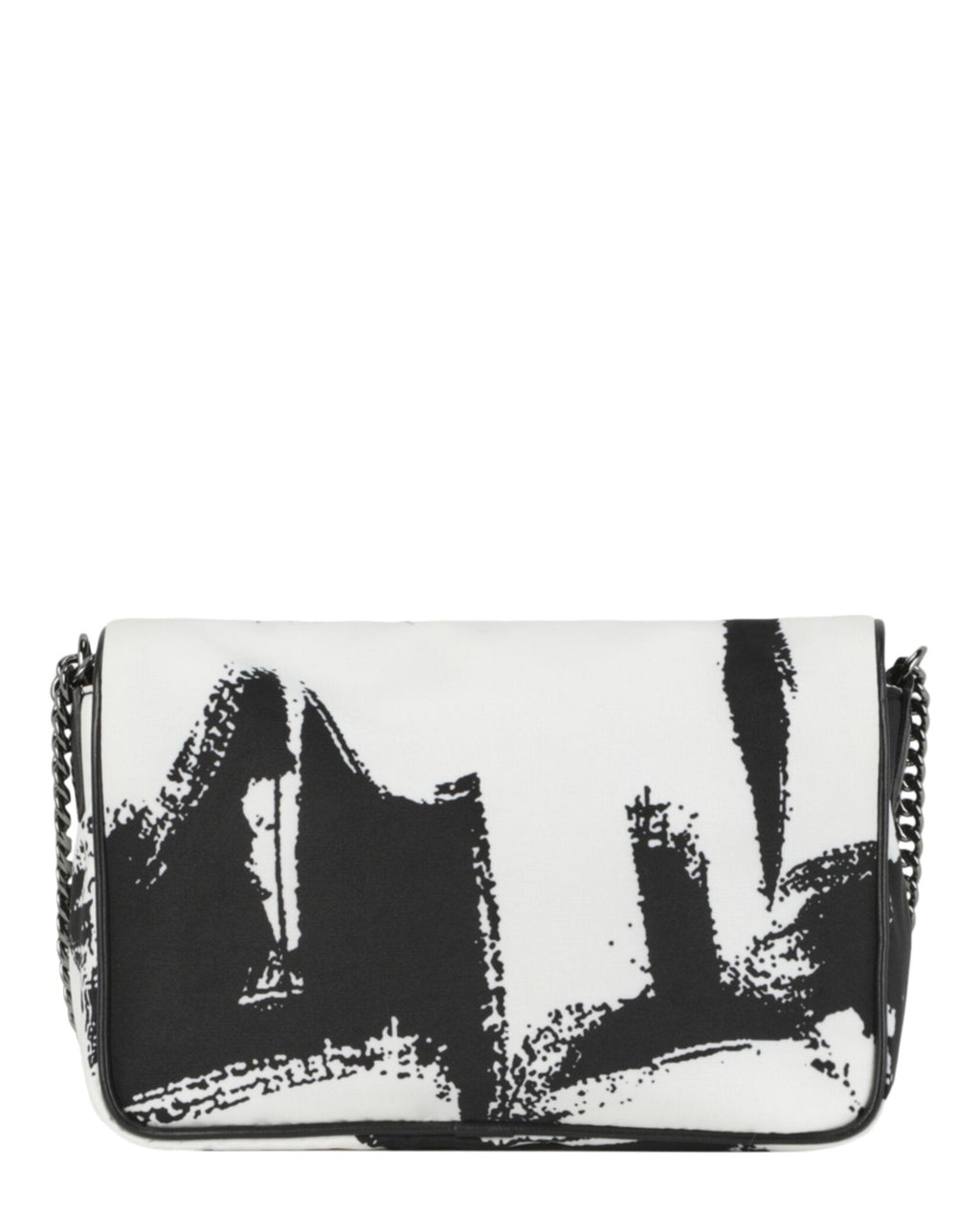 Alexander McQueen Womens Small Graffiti Skull Shoulder Bag