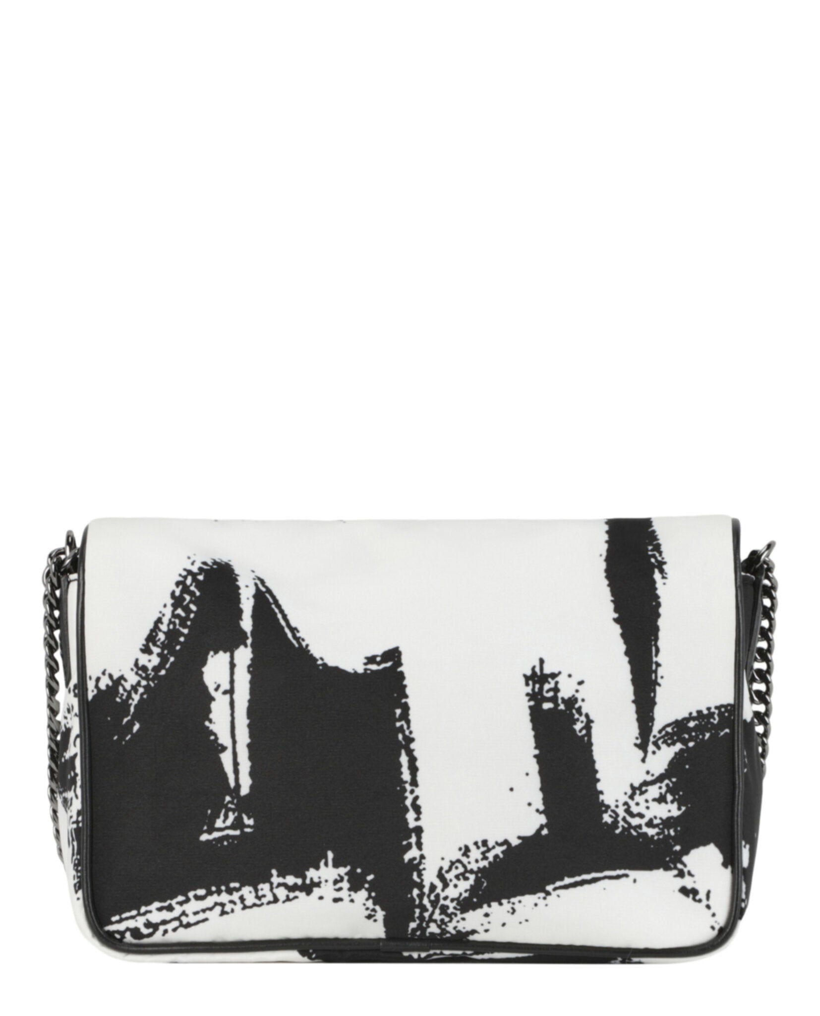 Alexander McQueen Womens Small Graffiti Skull Shoulder Bag
