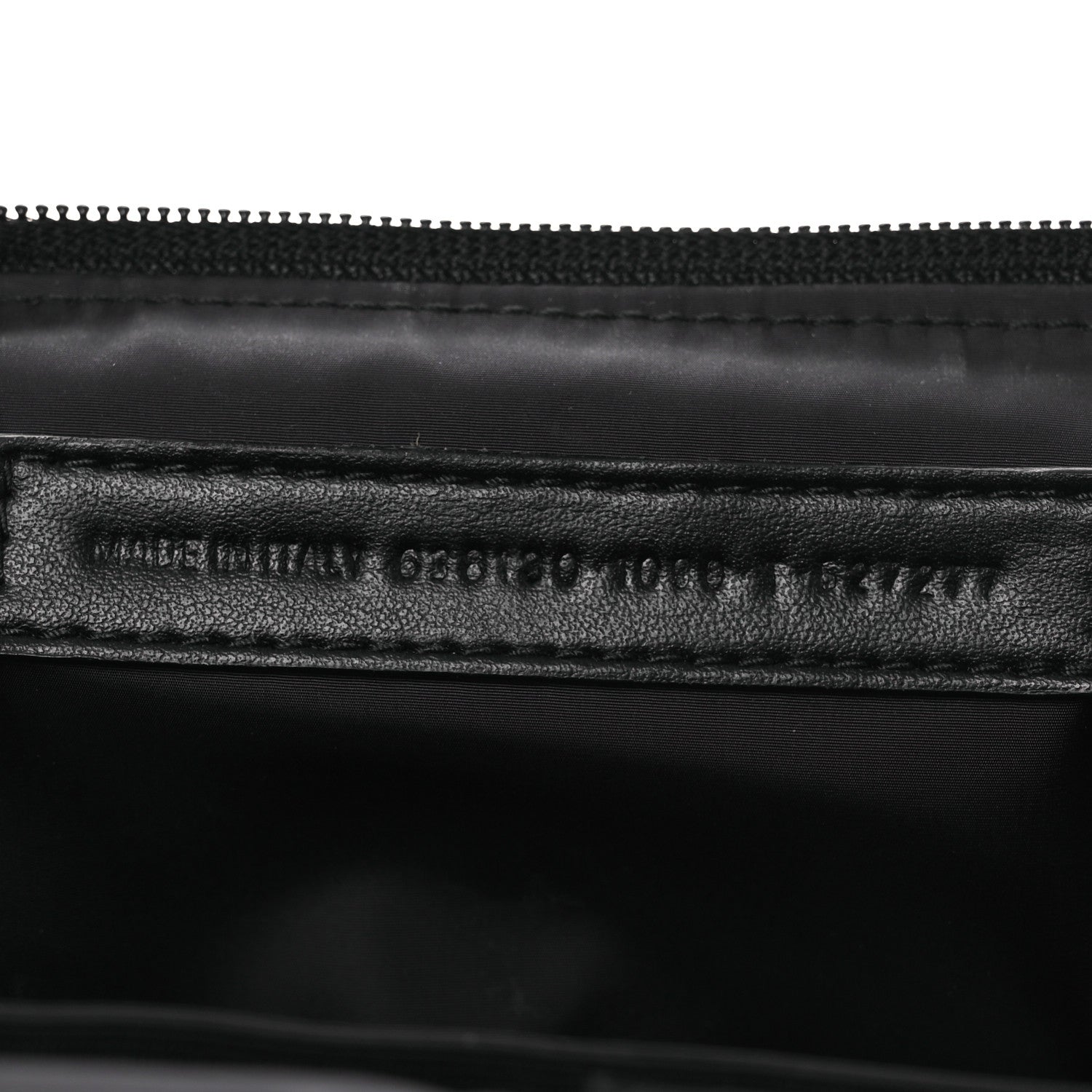 Nylon Logo Sport Camera Bag Black