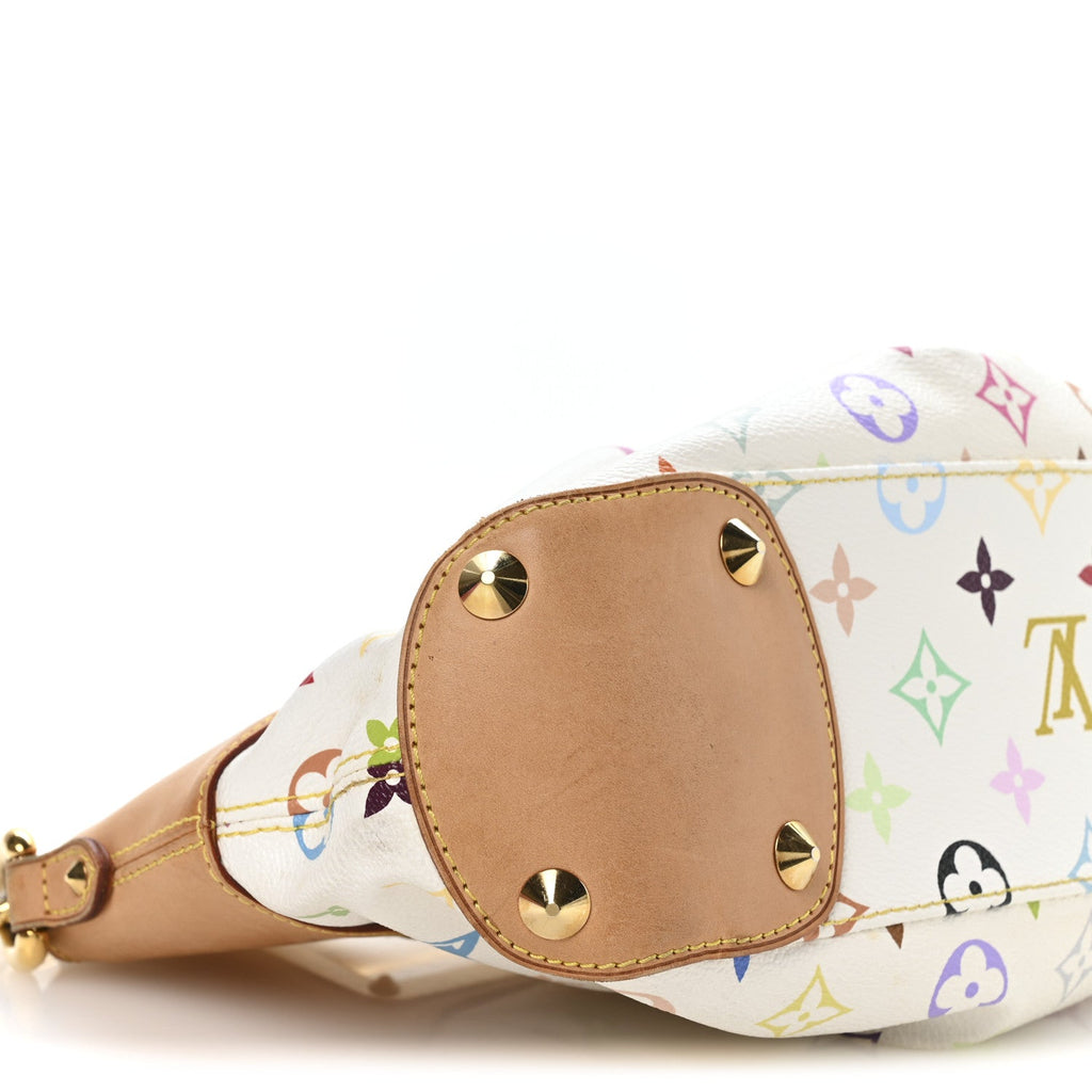Monogram Multicolor Judy PM White