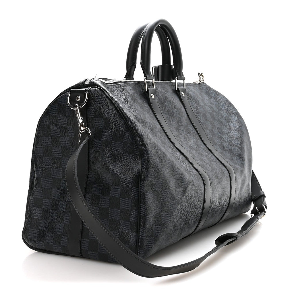 Damier Cobalt Keepall Bandouliere 45