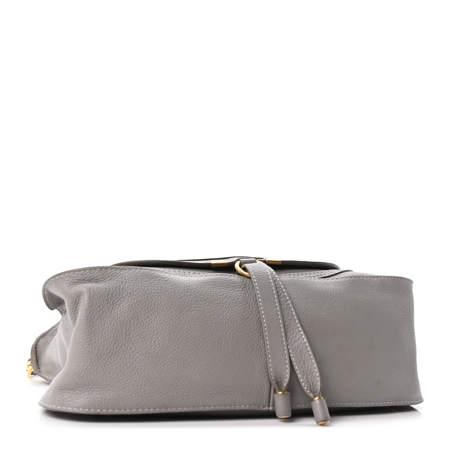 Calfskin Medium Marcie Satchel Cashmere Grey