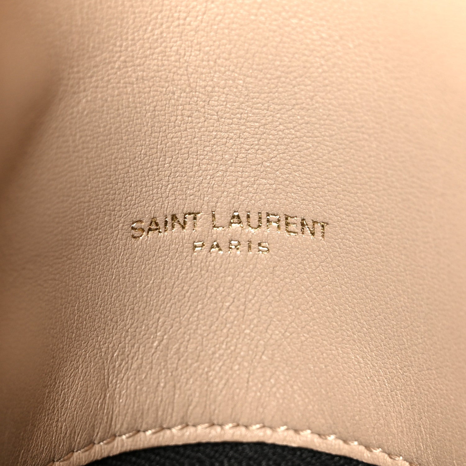 Lambskin Quilted Small Loulou Puffer Monogram Chain Satchel Dark Beige
