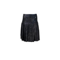 Chanel Size 36 21K Skirt Acetate/Acrylic/Wool/Cotton Navy Blue/Black