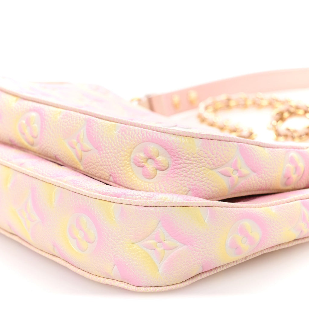 Empreinte Monogram Summer Stardust Multi Pochette Accessories Pink
