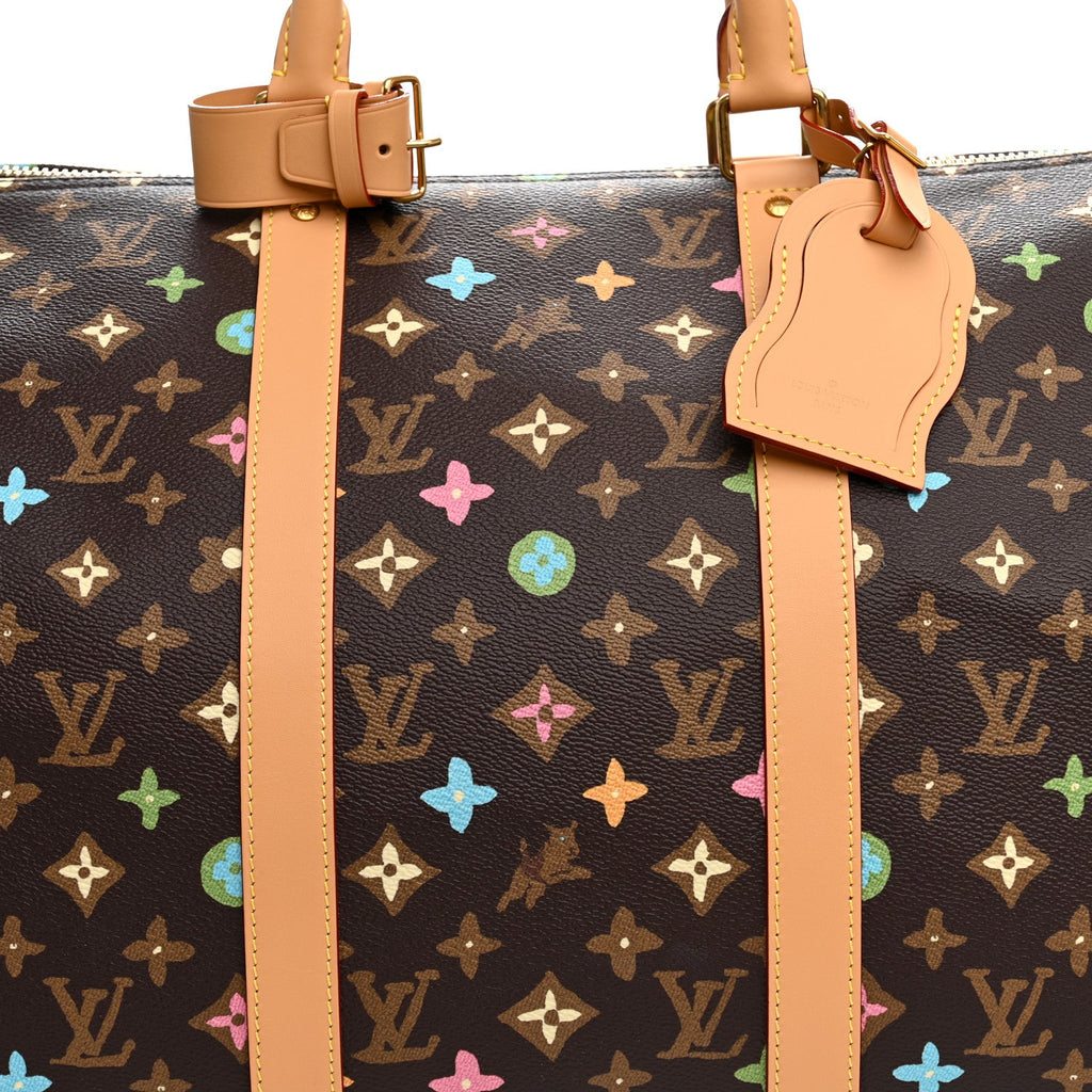 Monogram Craggy Keepall Bandouliere 50 Chocolate