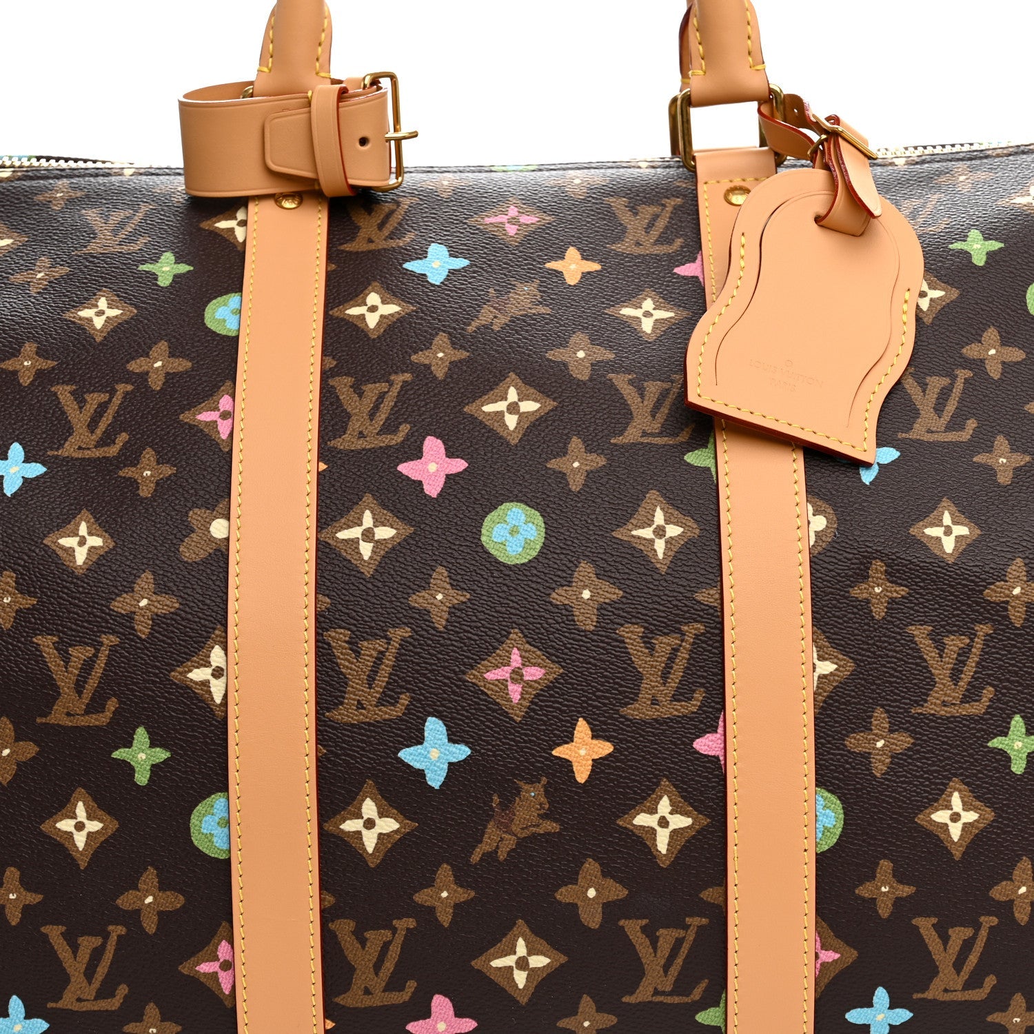 Monogram Craggy Keepall Bandouliere 50 Chocolate