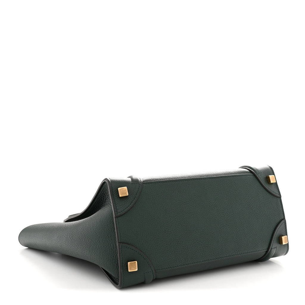 Drummed Calfskin Micro Luggage Amazone