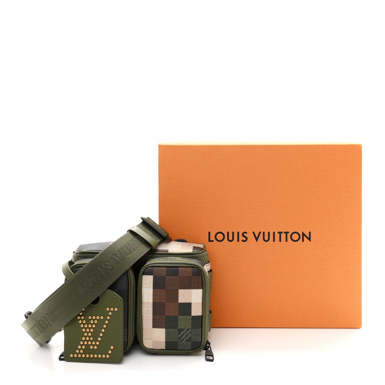 Damoflage LV Trail Wearable Wallet Green