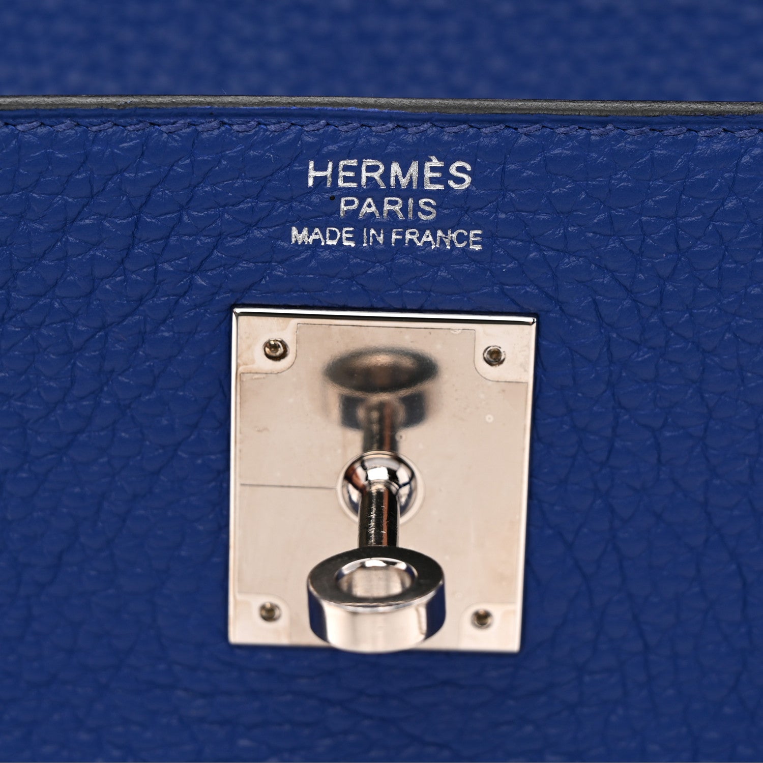 Taurillon Clemence Kelly Retourne 32 Bleu Electrique