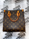 Louis Vuitton Sac Plat NM Bag Monogram Canvas BB Brown - missing strap IR-02
