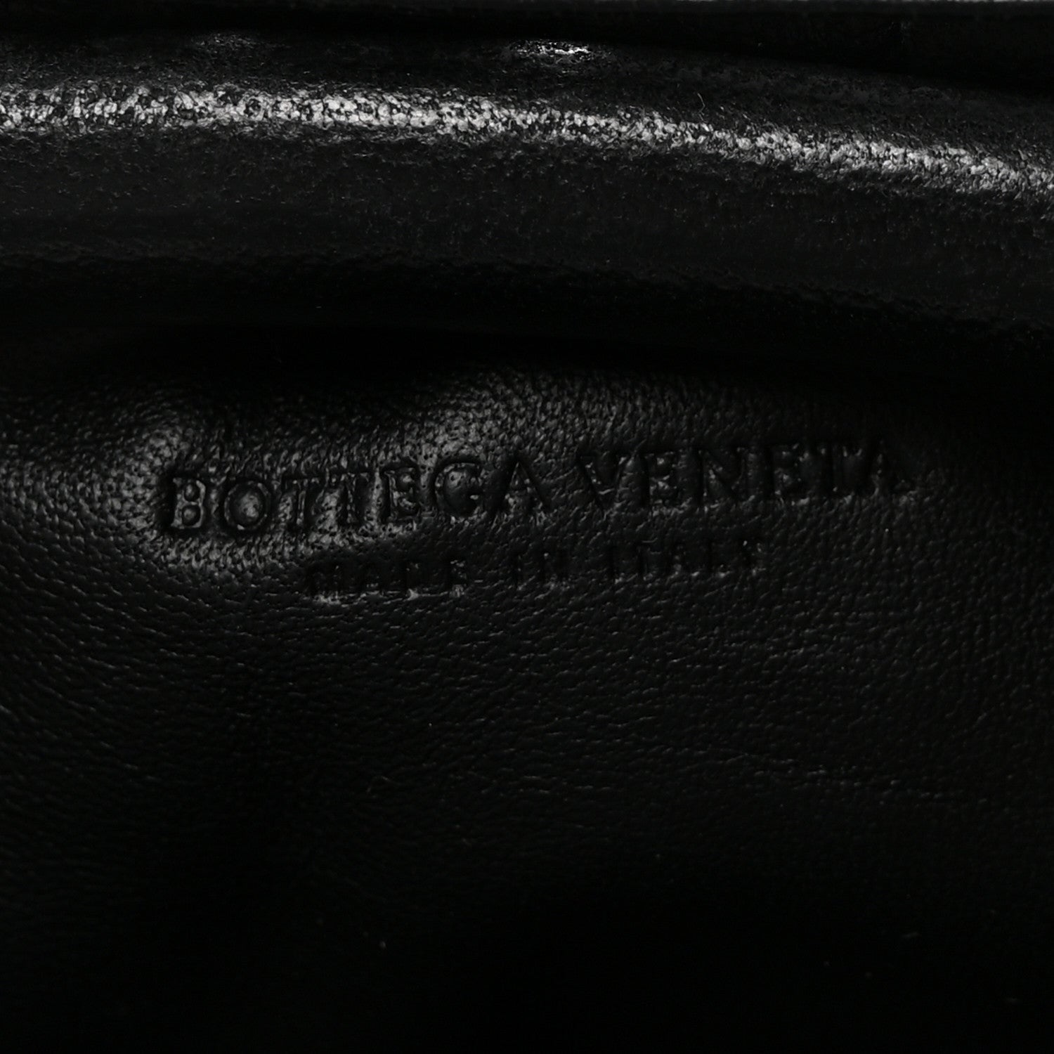 Nappa Intrecciato The Mini Pouch Black