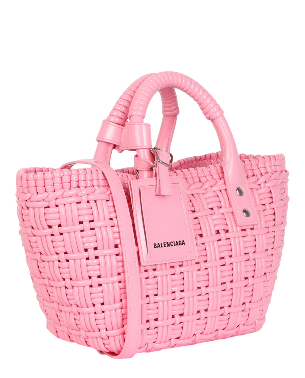 Balenciaga Womens Bistro Xs Basket Top Handle Bag