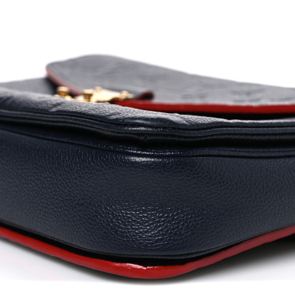 Empreinte Pochette Metis Marine Rouge