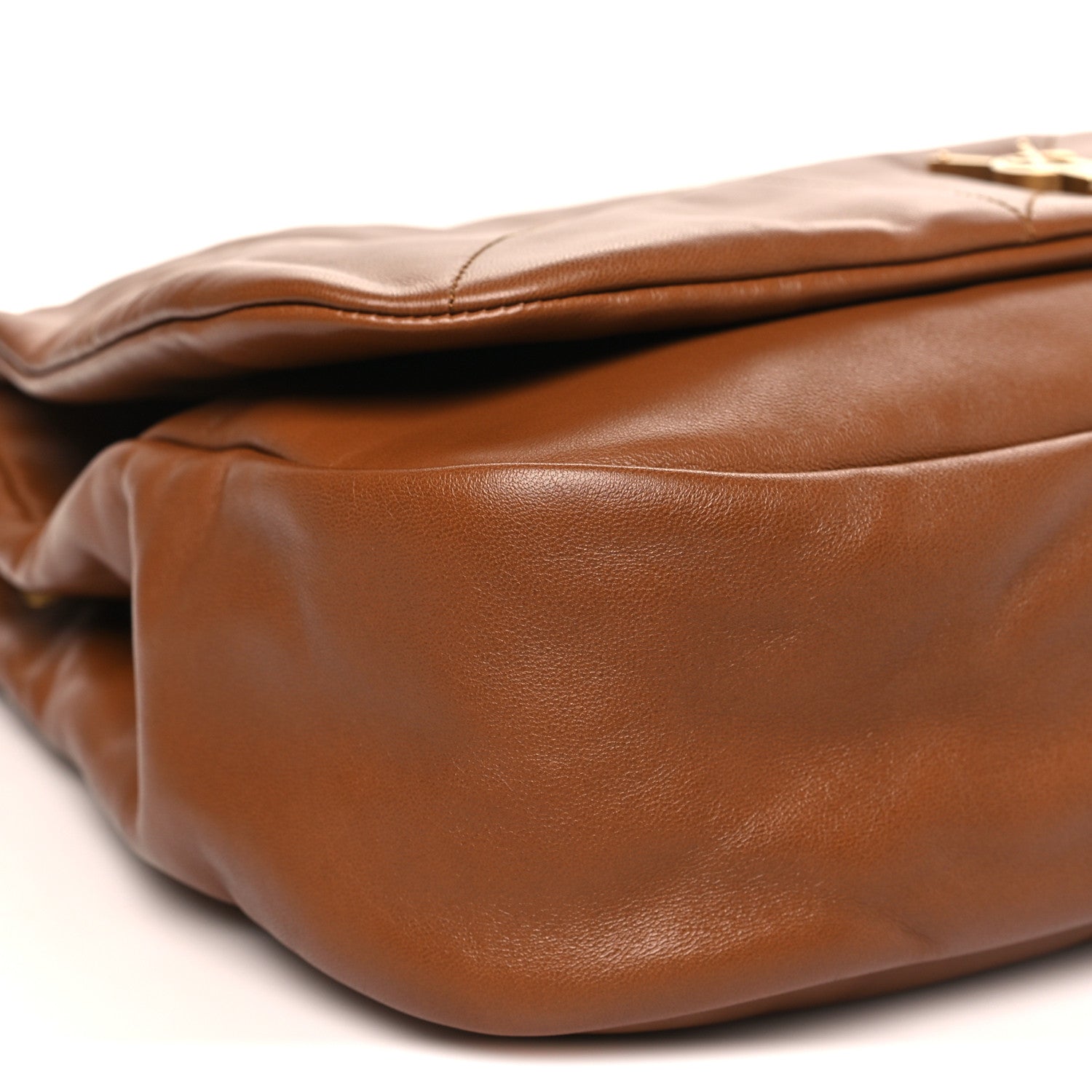 Lambskin Matelasse Monogram Large Jamie 4.3 Light Fox