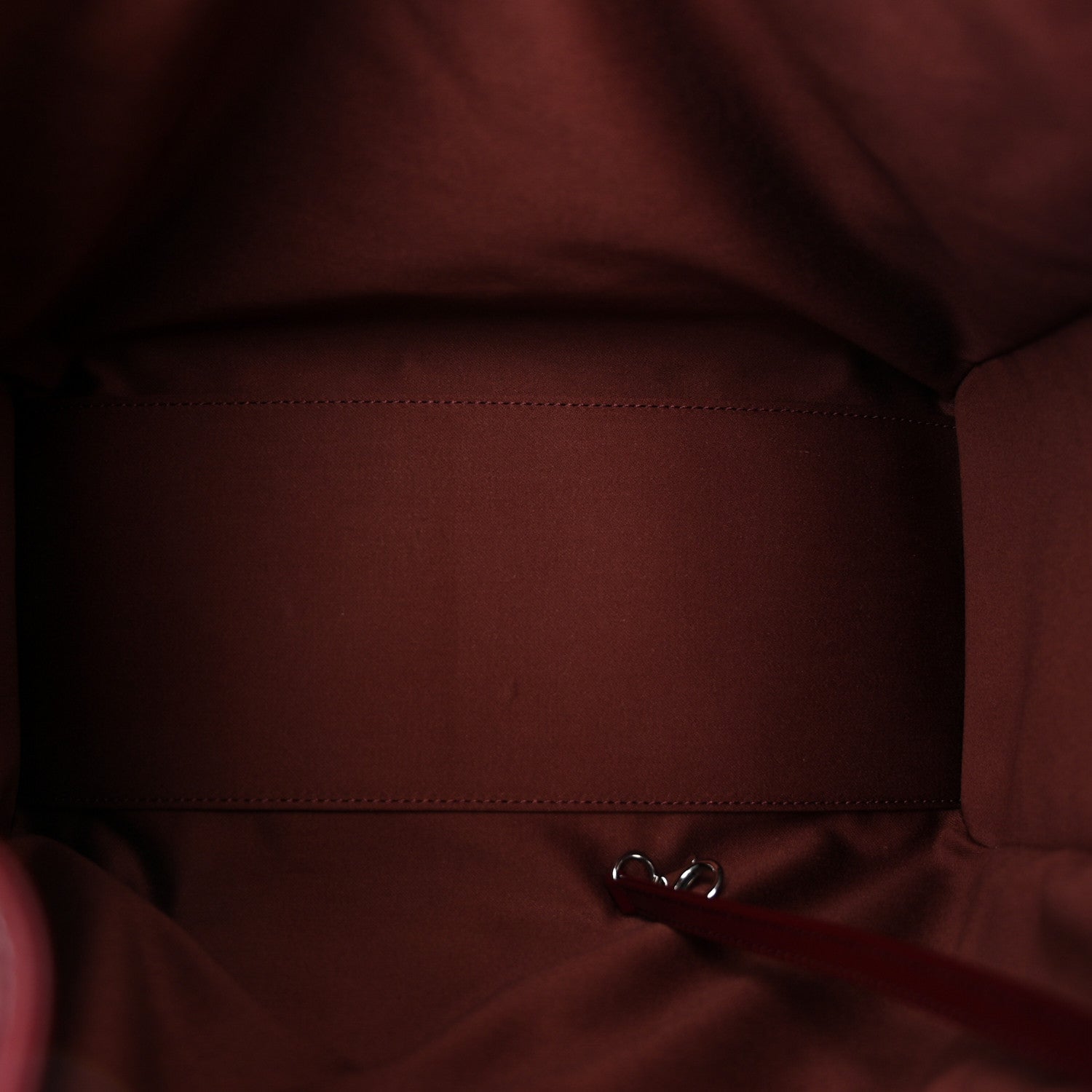 Shiny Crumpled Calfskin Quilted Medium Chanel 25 Handbag Dark Burgundy