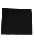 Dolce & Gabbana Black Cashmere Knitted Square Handkerchief Men's Scarf