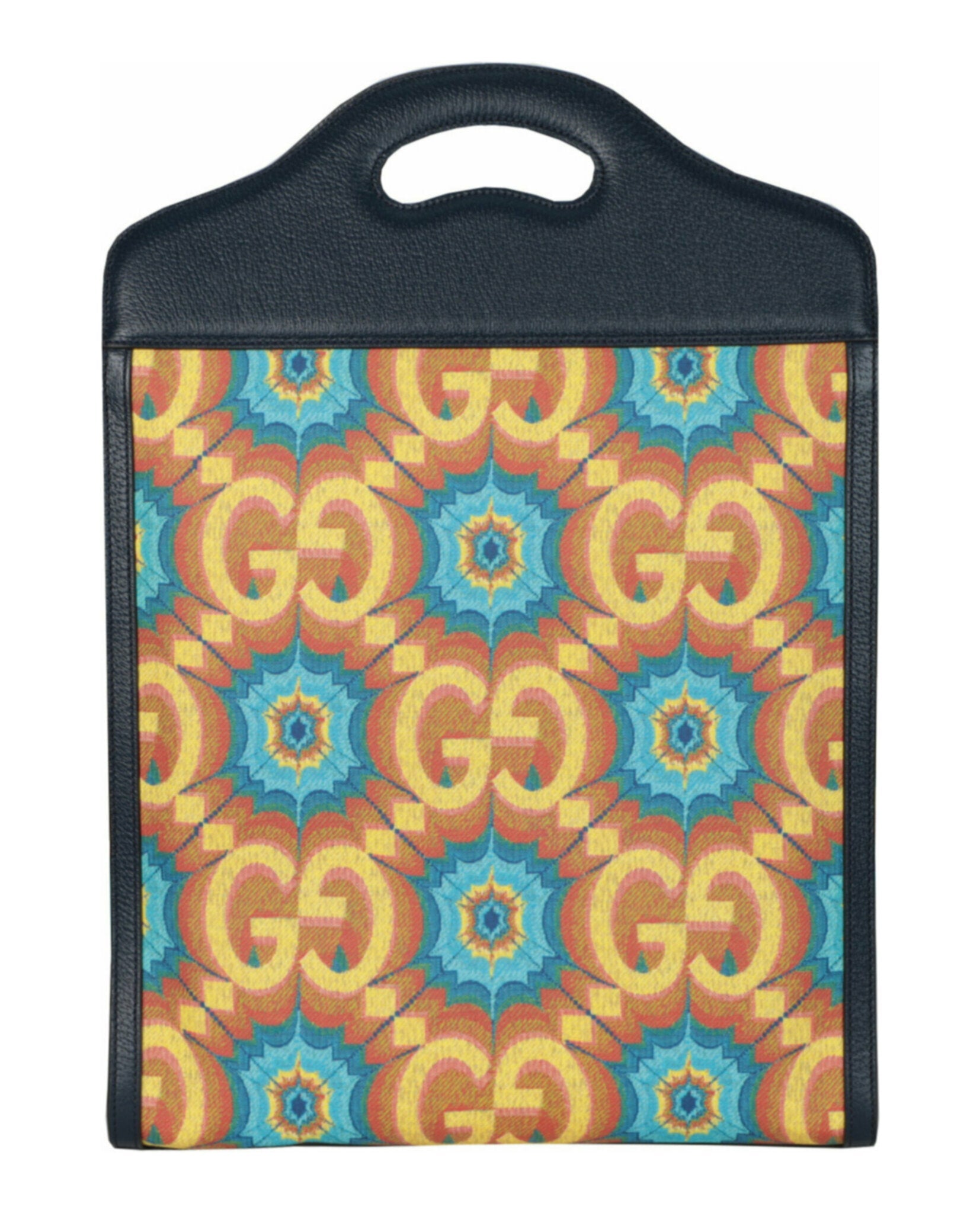 Gucci Womens GG Supreme Canvas Kaleidoscope 100th Anniversary Tote