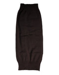 Dolce & Gabbana Brown Cashmere Knitted Neck Warmer Foulard Men's Scarf