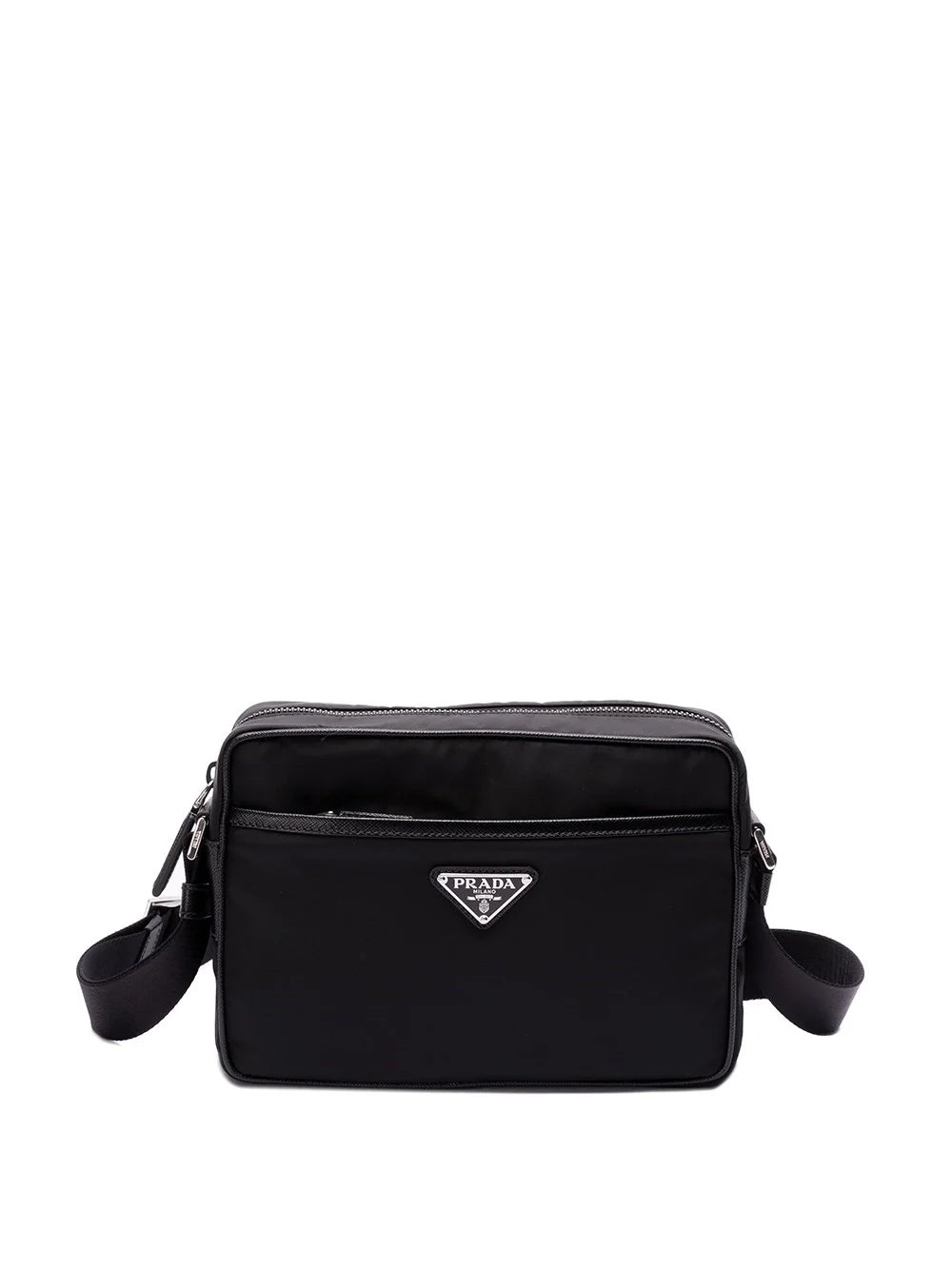 Prada Men Re-Nylon And Saffiano Leather Shoulder Bag