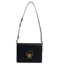 Dolce & Gabbana Black Calfskin Leather Shoulder Strap Women's Bag ( )