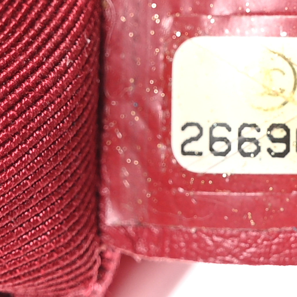 Lambskin Quilted Mini Urban Spirit Backpack Red