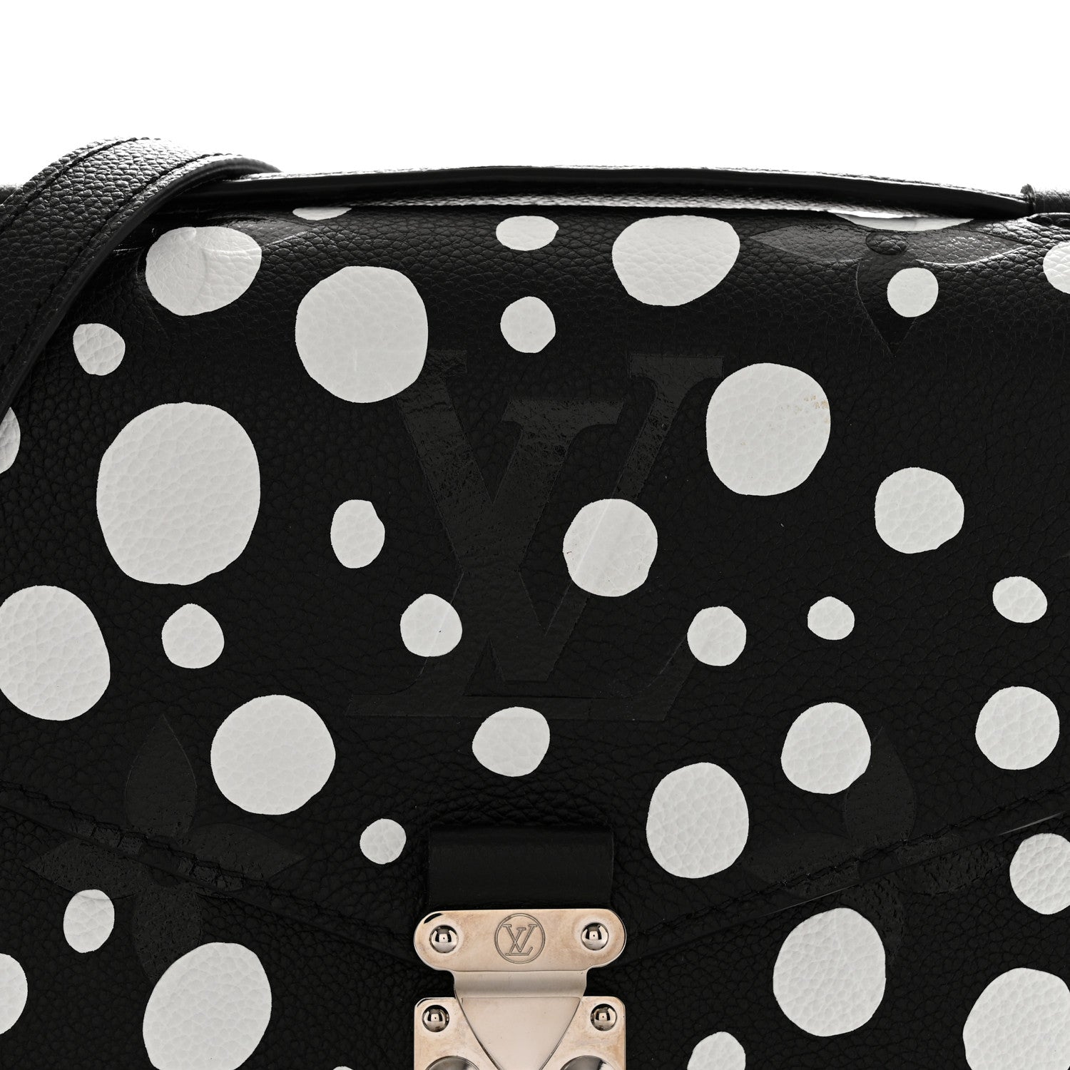 LV X YK Empreinte Monogram Giant Pochette Metis Black