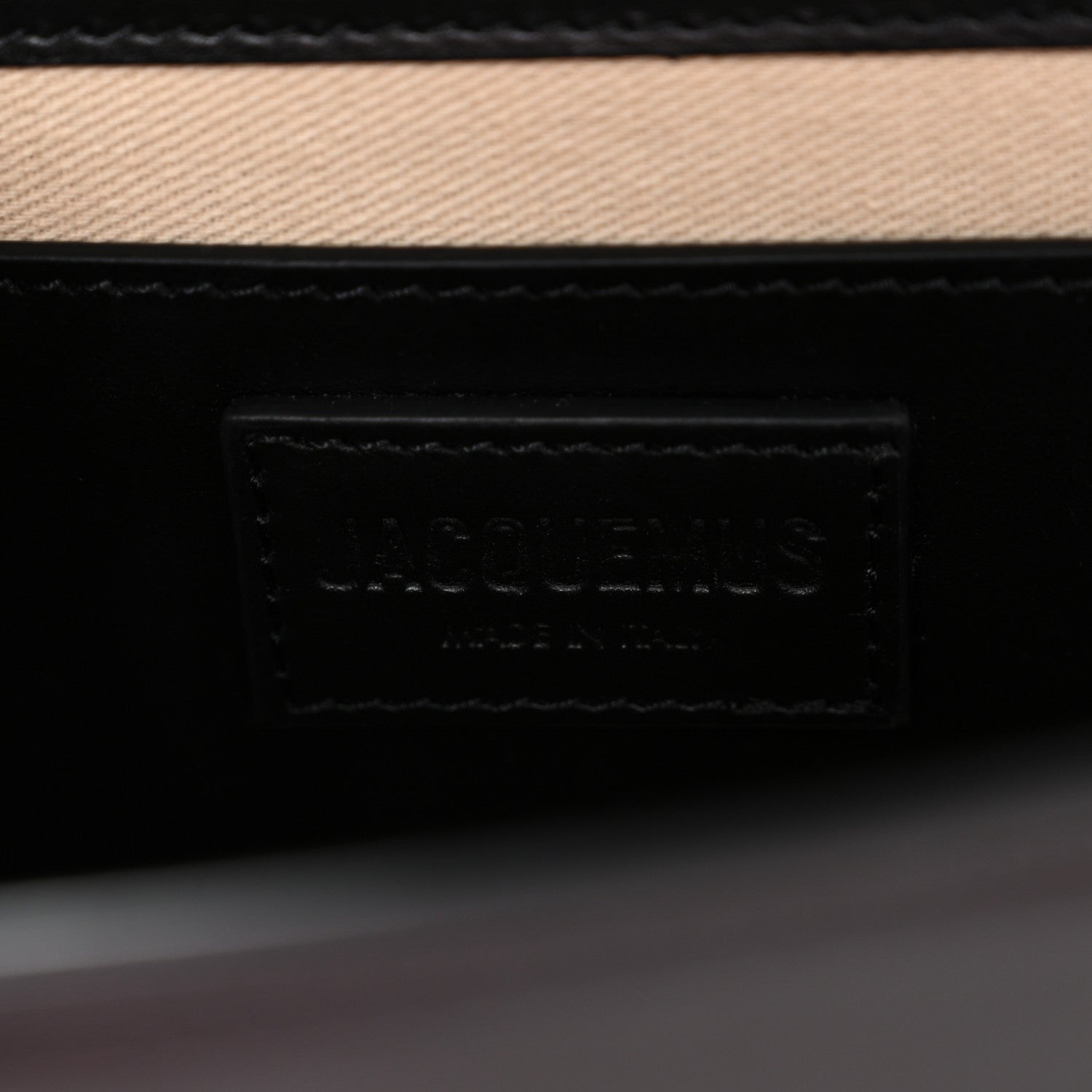 Smooth Calfskin Le Grand Bambino Long Black