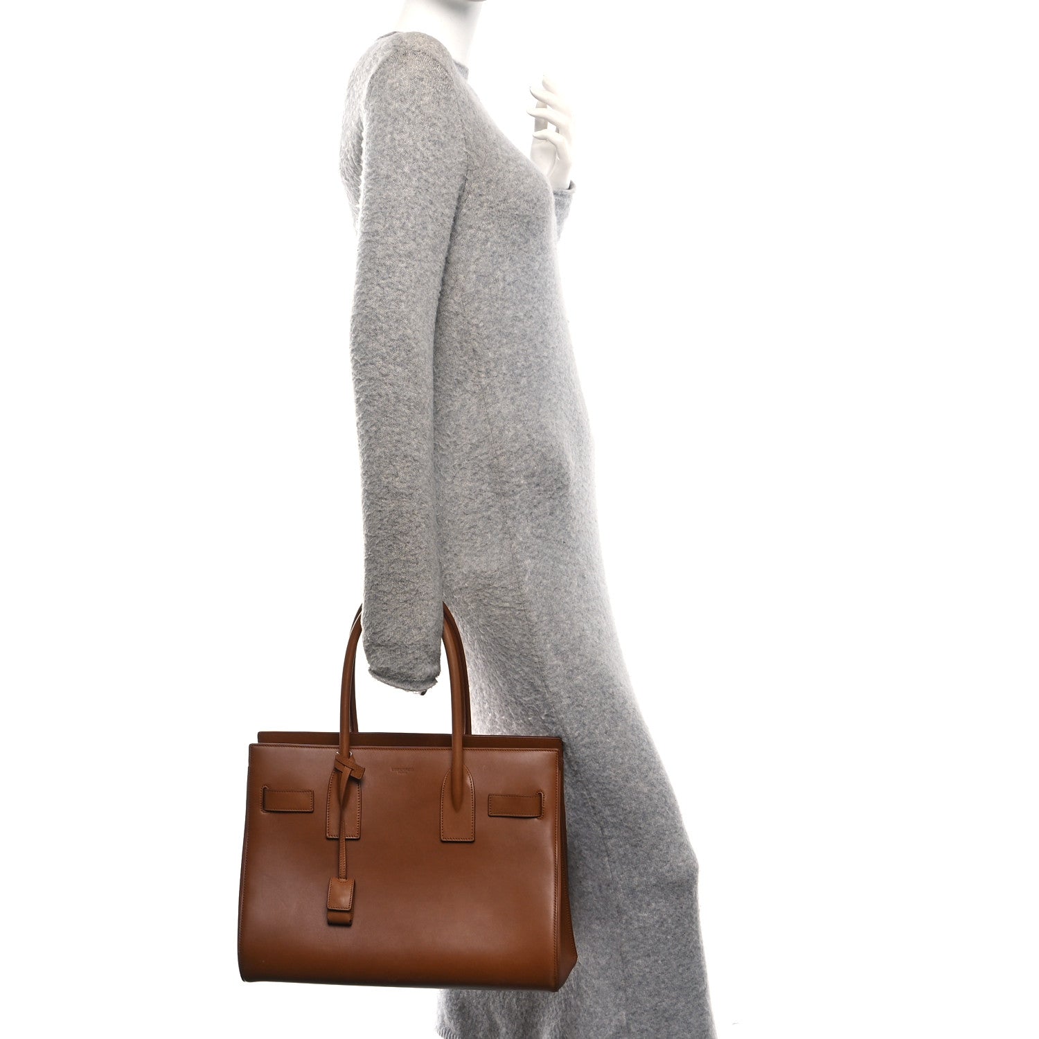 Calfskin Large Souple Sac De Jour Brick