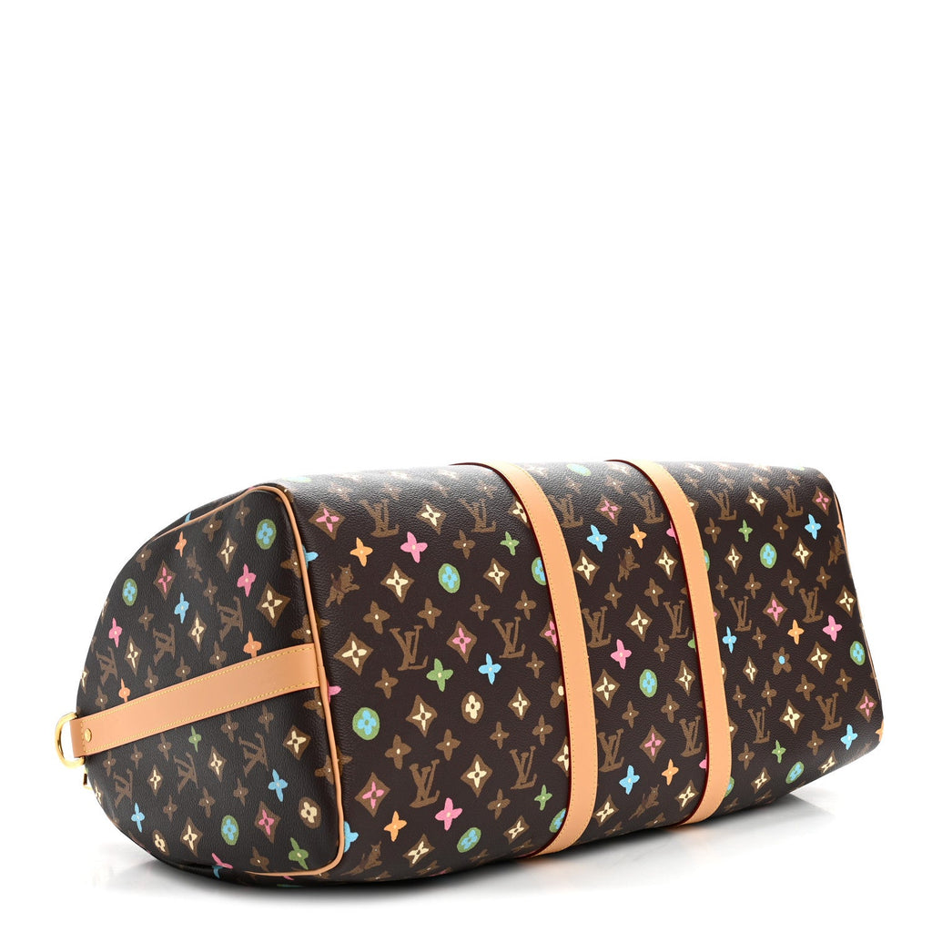 Monogram Craggy Keepall Bandouliere 50 Chocolate