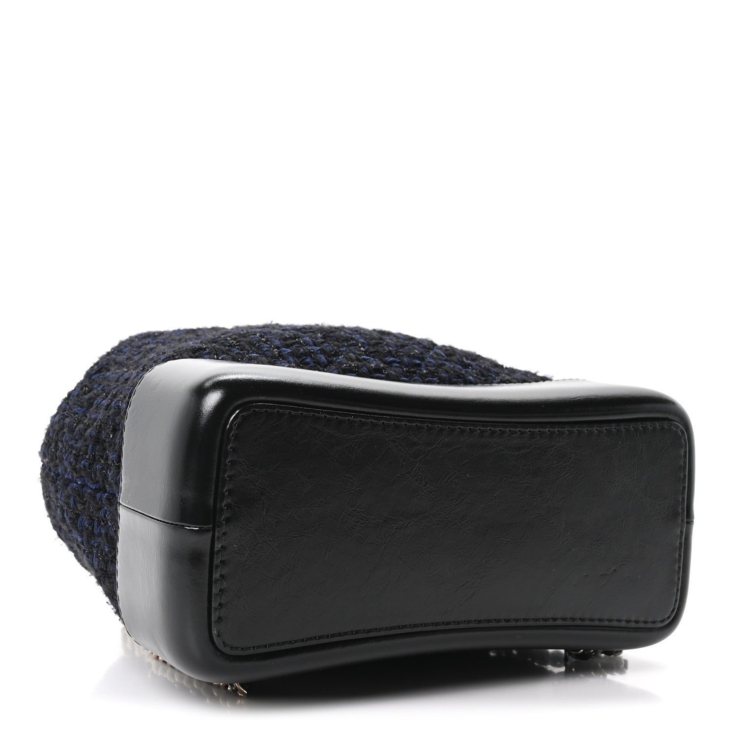Tweed Calfskin Quilted Gabrielle Backpack Blue Multicolor