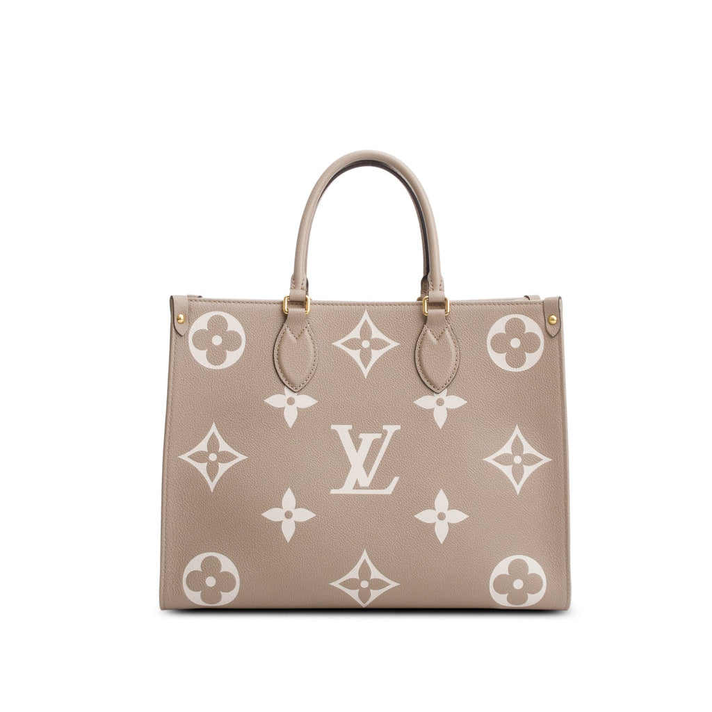 Louis Vuitton Dove Empreinte Monogram Giant OnTheGo MM Tote