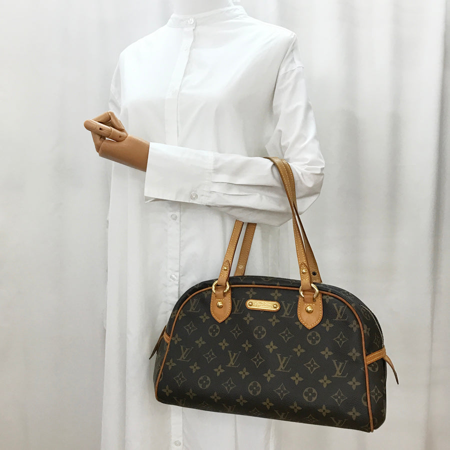 LOUIS VUITTON Monogram Montorgueil GM M95566 Hand bag