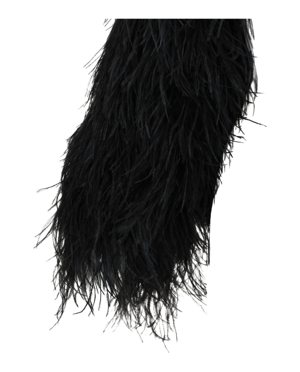 Gucci Womens Slip On Feather Arm Warmers