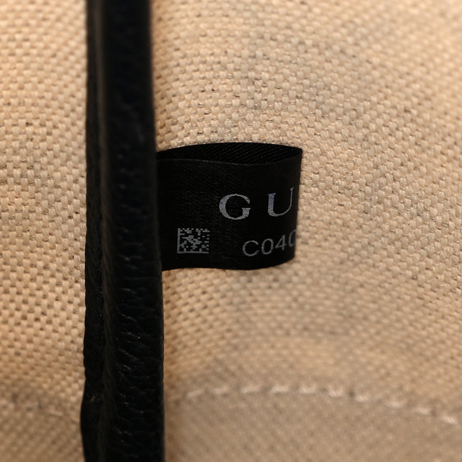 GG Supreme Monogram Textured Dollar Calfskin Web Small Ophidia Tote Beige Blue