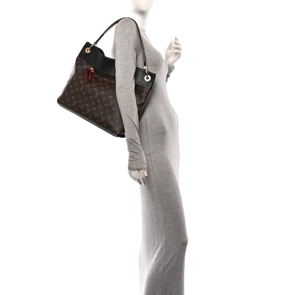 Monogram Tuileries Hobo Black