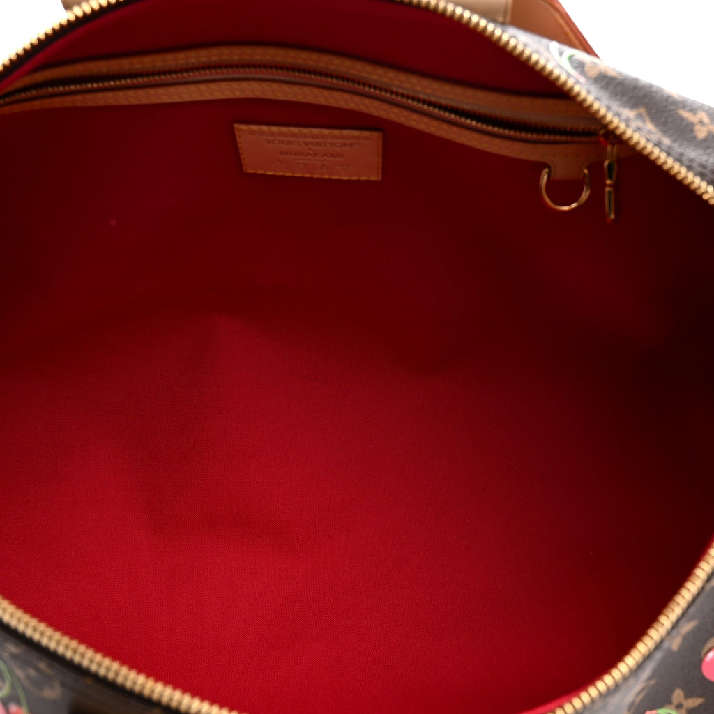 LV X TM Monogram Cerises Keepall Bandouliere 45