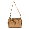 Braided Raffia Calfskin Quilted Mini Chanel 25 Handbag Beige Black