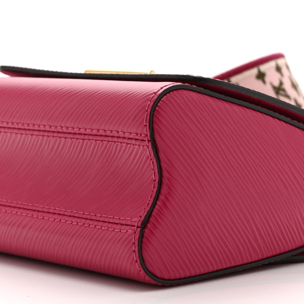 Epi Twist Shoulder Bag Mini Agathe Rose Pink