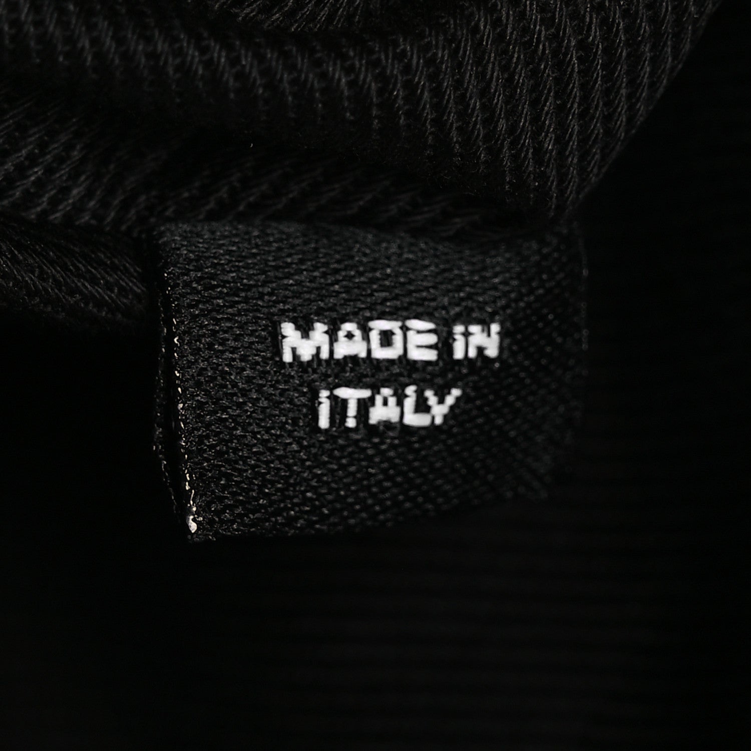 Calfskin Quilted Waist Belt Bag Black