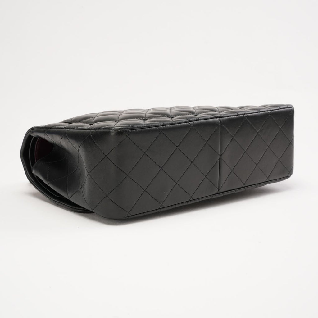 Chanel Classic Jumbo Double Flap Lamb Black 2014