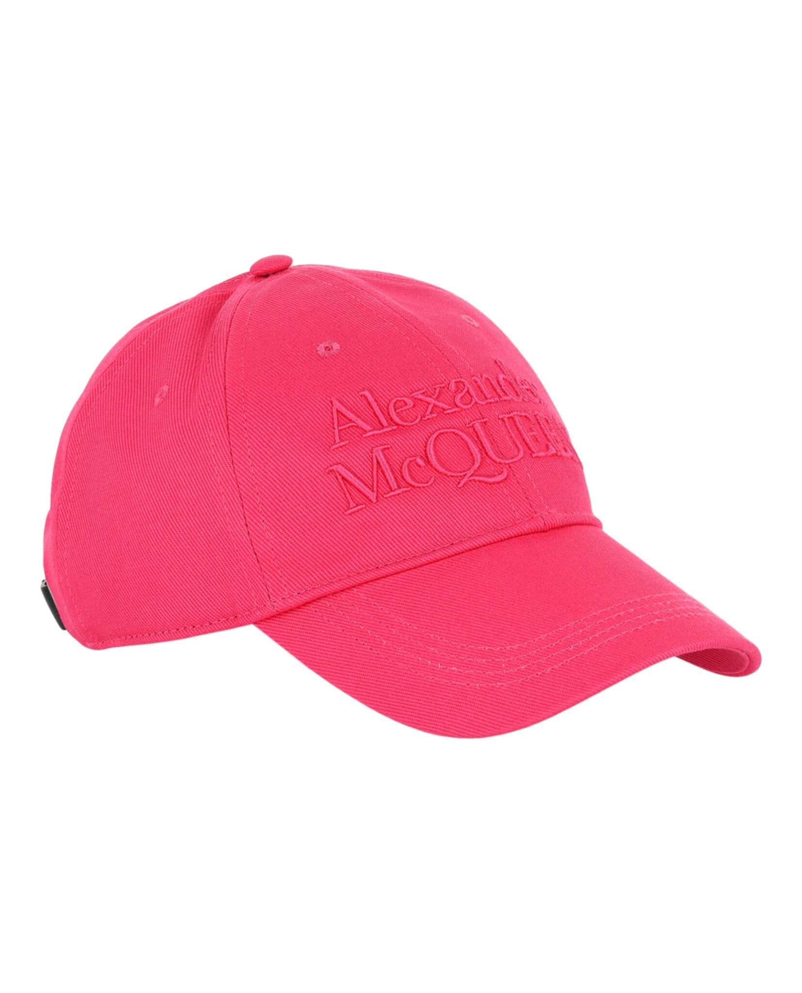 Alexander McQueen Mens Embroidered Logo Baseball Hat